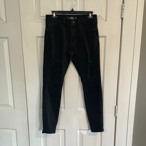 Hollister Black Men’s Skinny Jeans size 28x30 - Picture 1 of 4